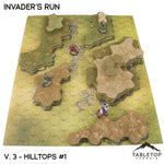 HEXTECH Invader's Run Map Hill Sets - 6mm