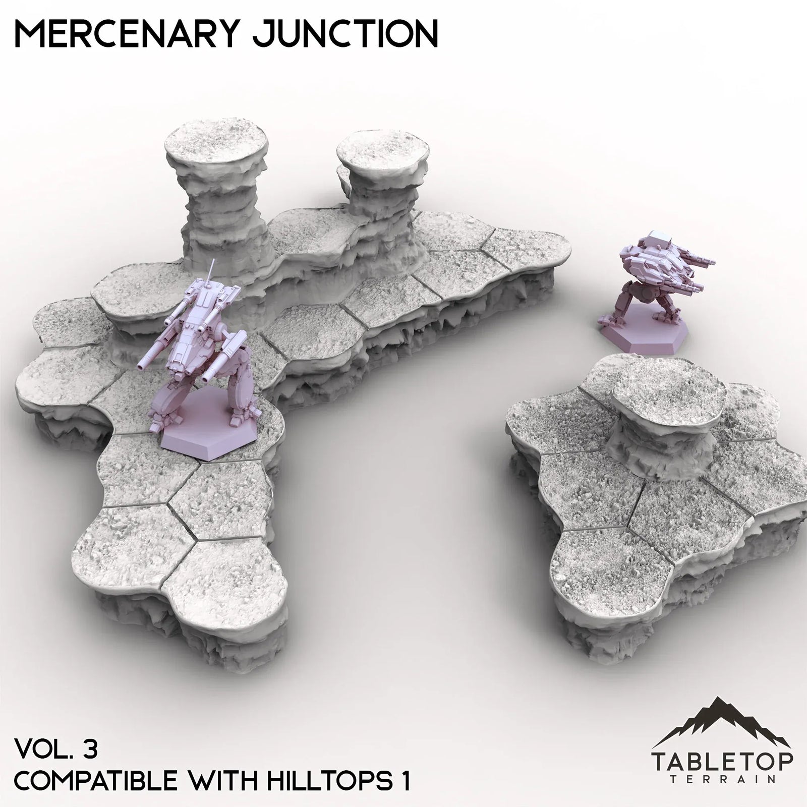HEXTECH Mercenary Junction Map Hill Sets-6mm