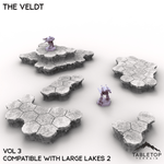 HEXTECH The Veldt Map Hill Sets-6mm