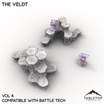 HEXTECH The Veldt Map Hill Sets-6mm