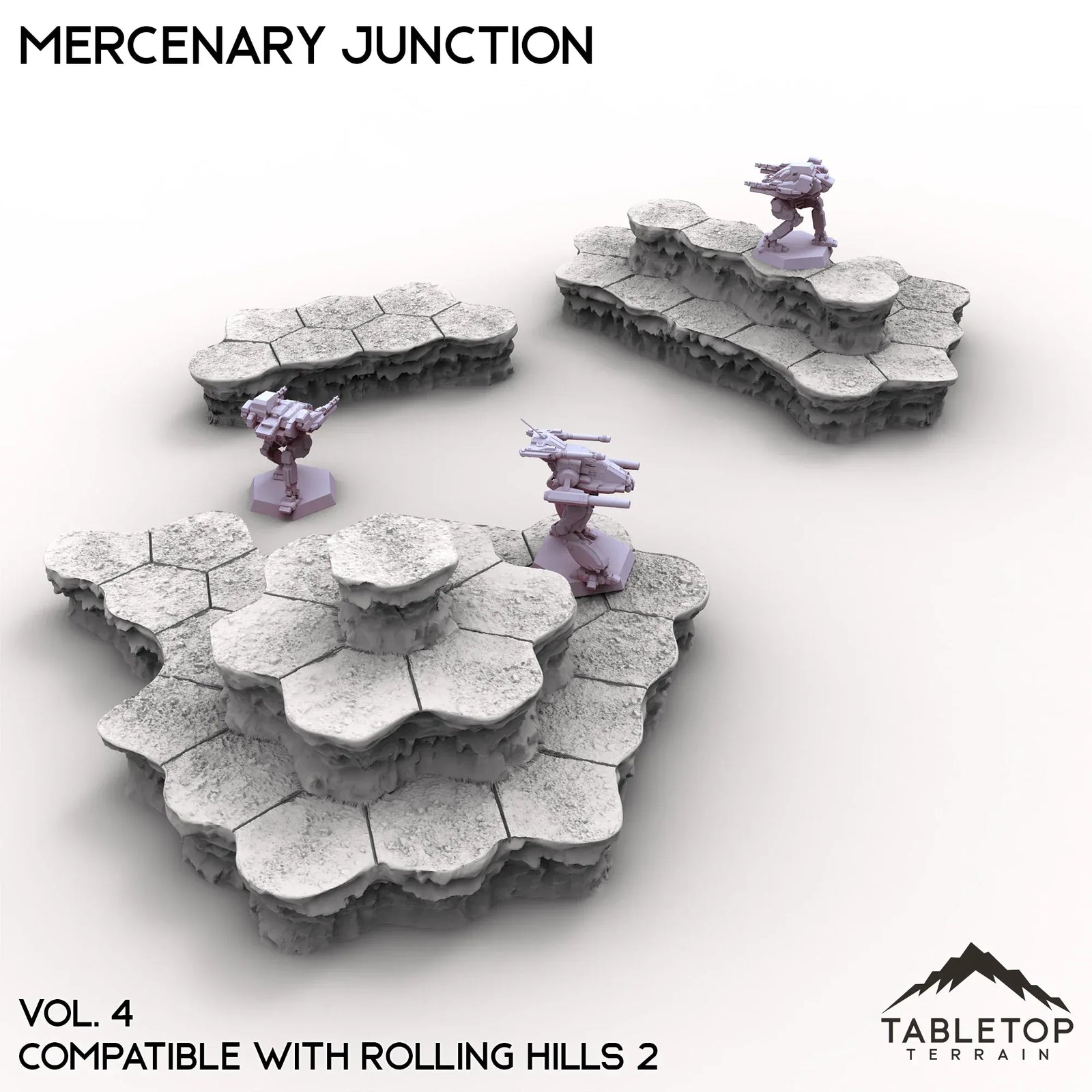 HEXTECH Mercenary Junction Map Hill Sets-6mm