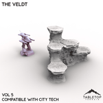 HEXTECH The Veldt Map Hill Sets-6mm