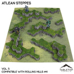HEXTECH Atlean Steppes Map Hill Sets - 6mm