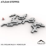 HEXTECH Atlean Steppes Map Hill Sets - 6mm