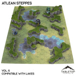 HEXTECH Atlean Steppes Map Hill Sets - 6mm