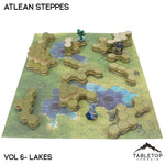 HEXTECH Atlean Steppes Map Hill Sets - 6mm