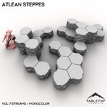 HEXTECH Atlean Steppes Map Hill Sets - 6mm