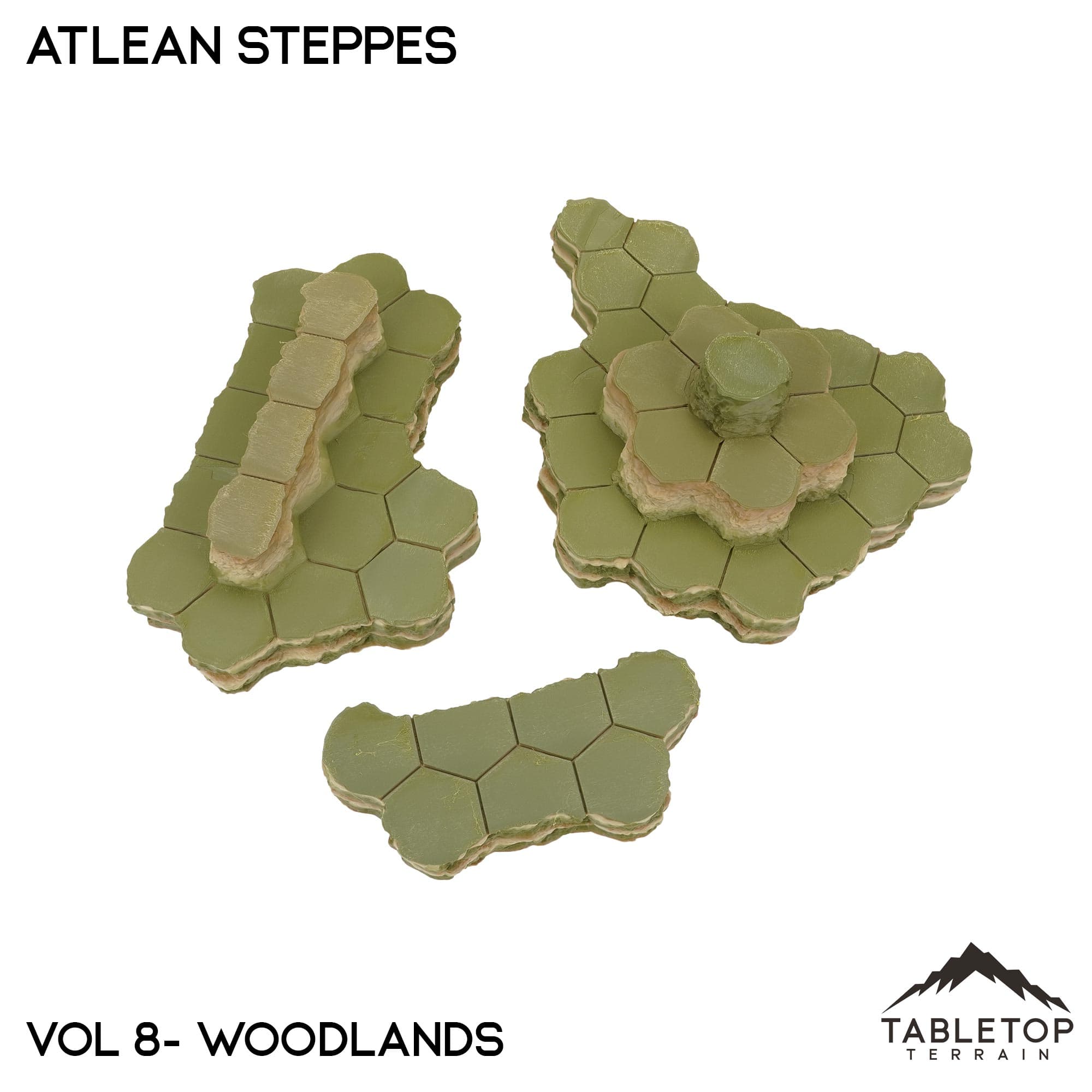 Woodlands Compatible Map Hill Sets - Atlean Steppes