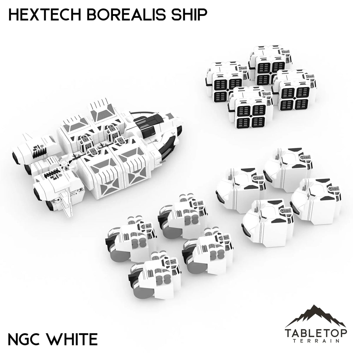 HEXTECH Borealis Ship- 6mm