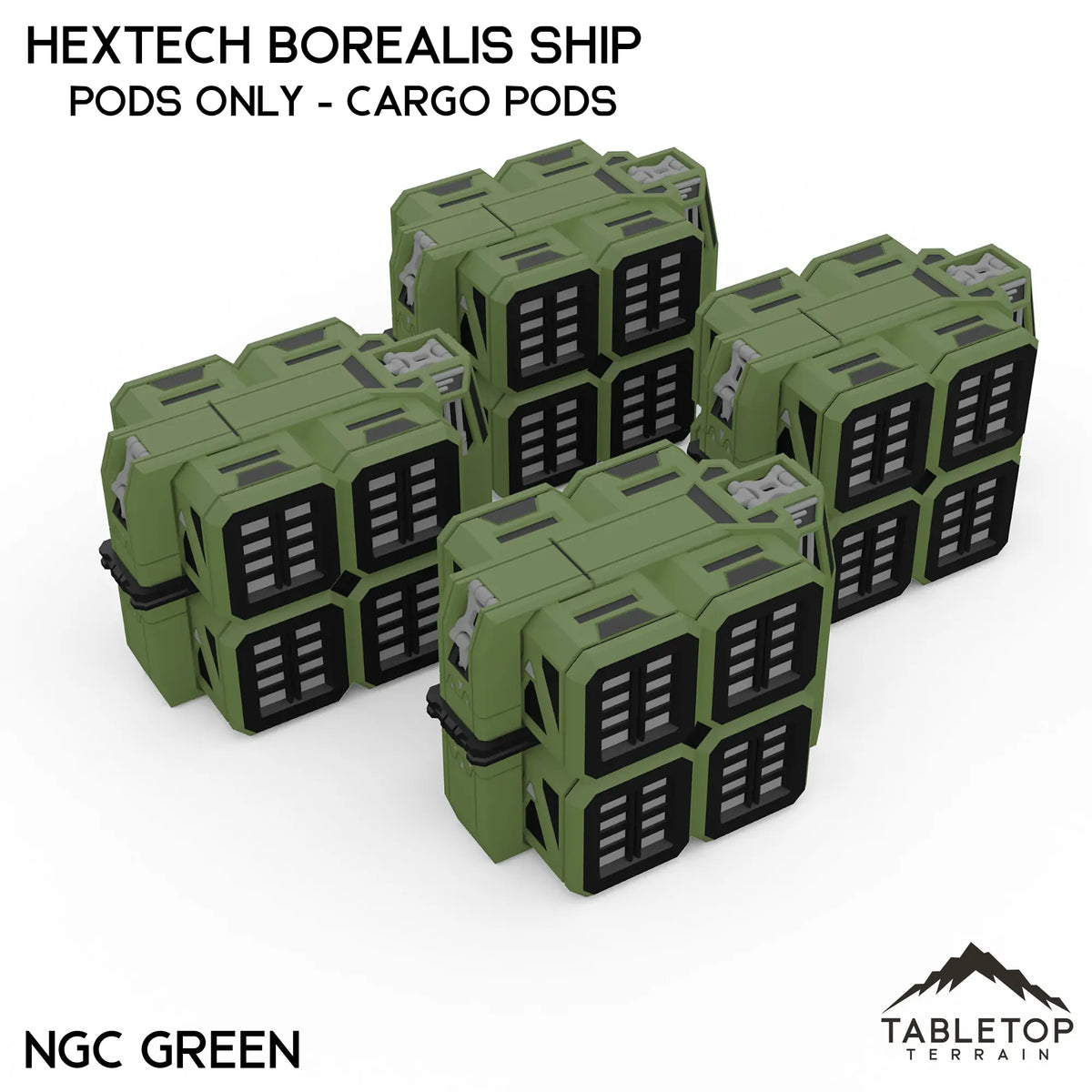 HEXTECH Borealis Ship- 6mm