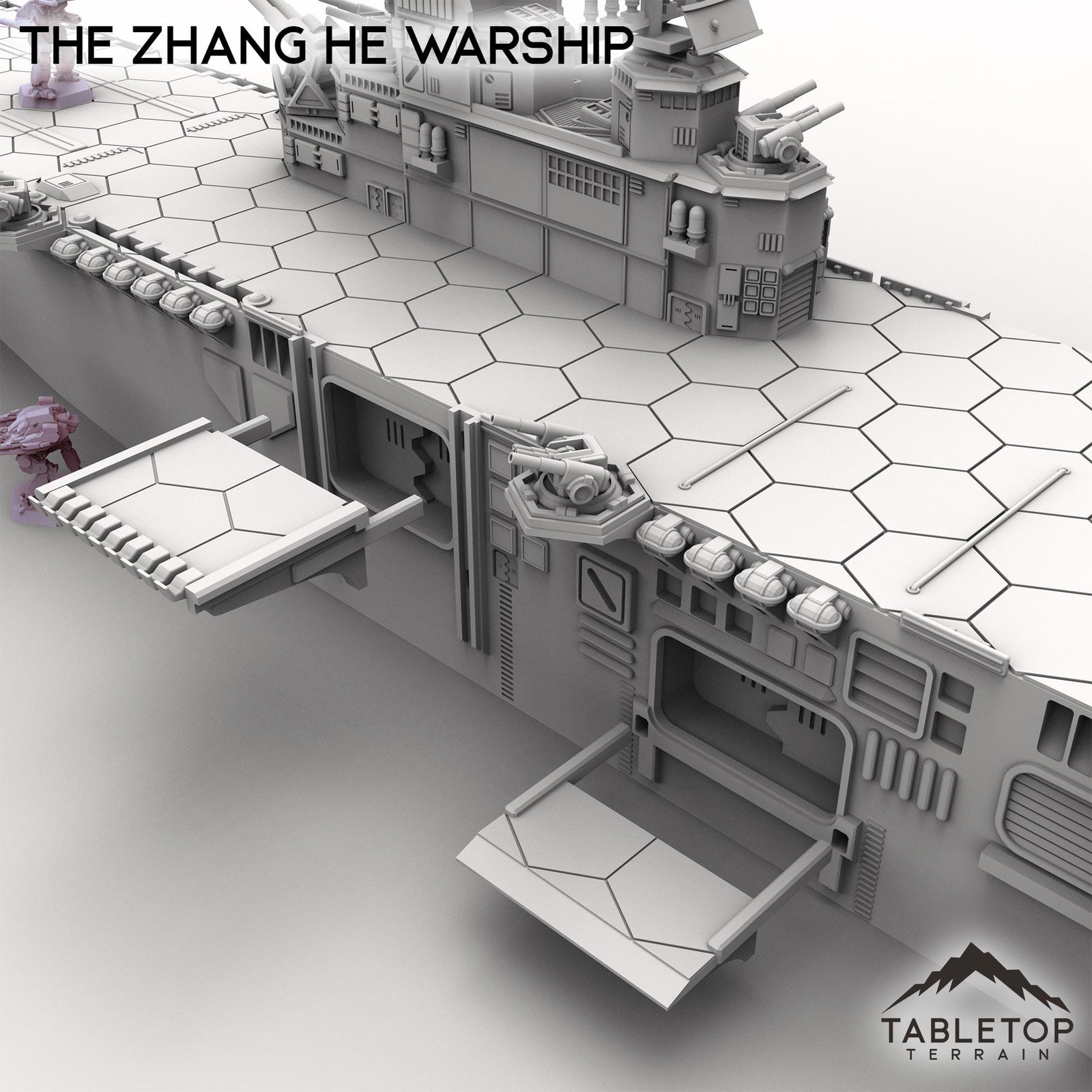 The Zhang He Warship