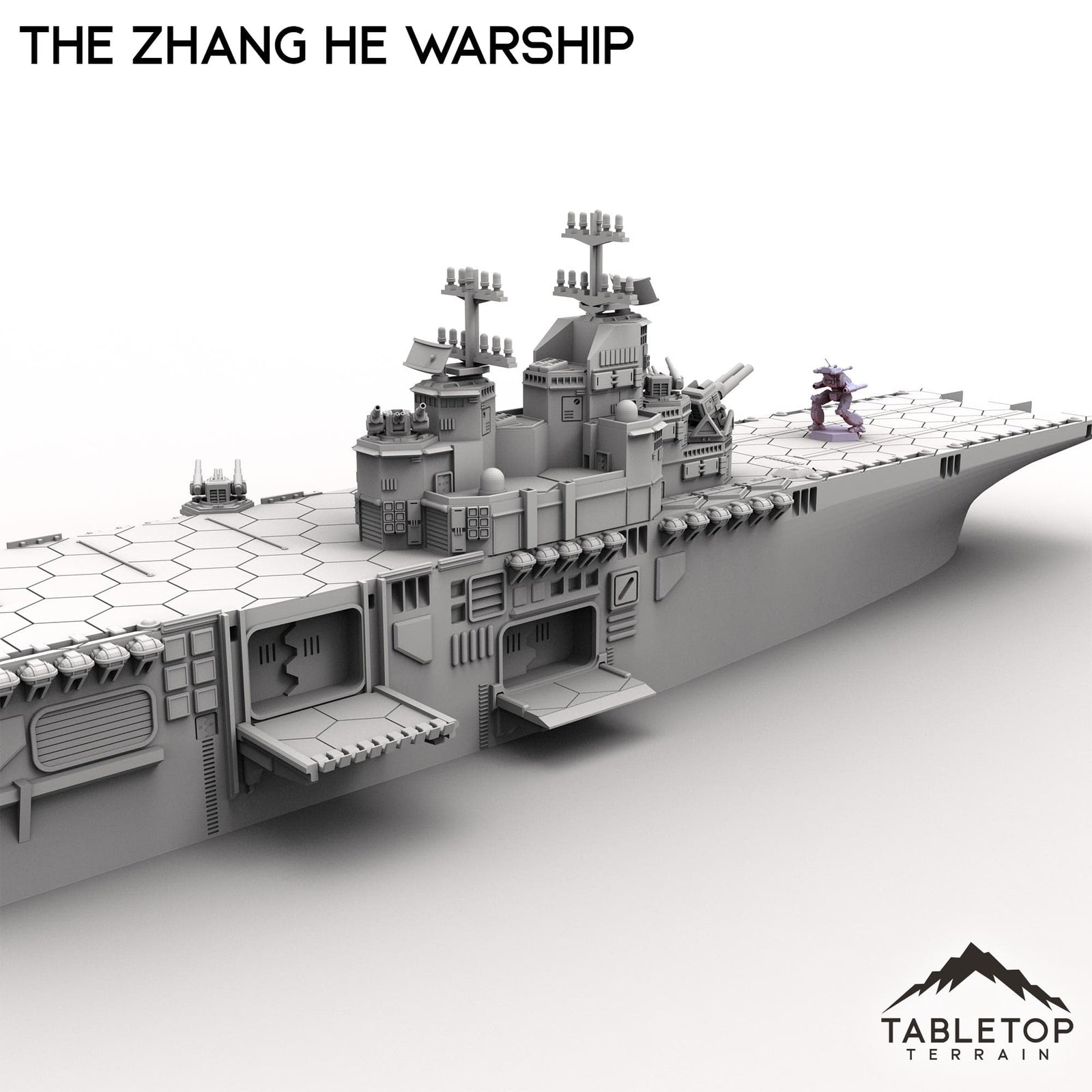 The Zhang He Warship